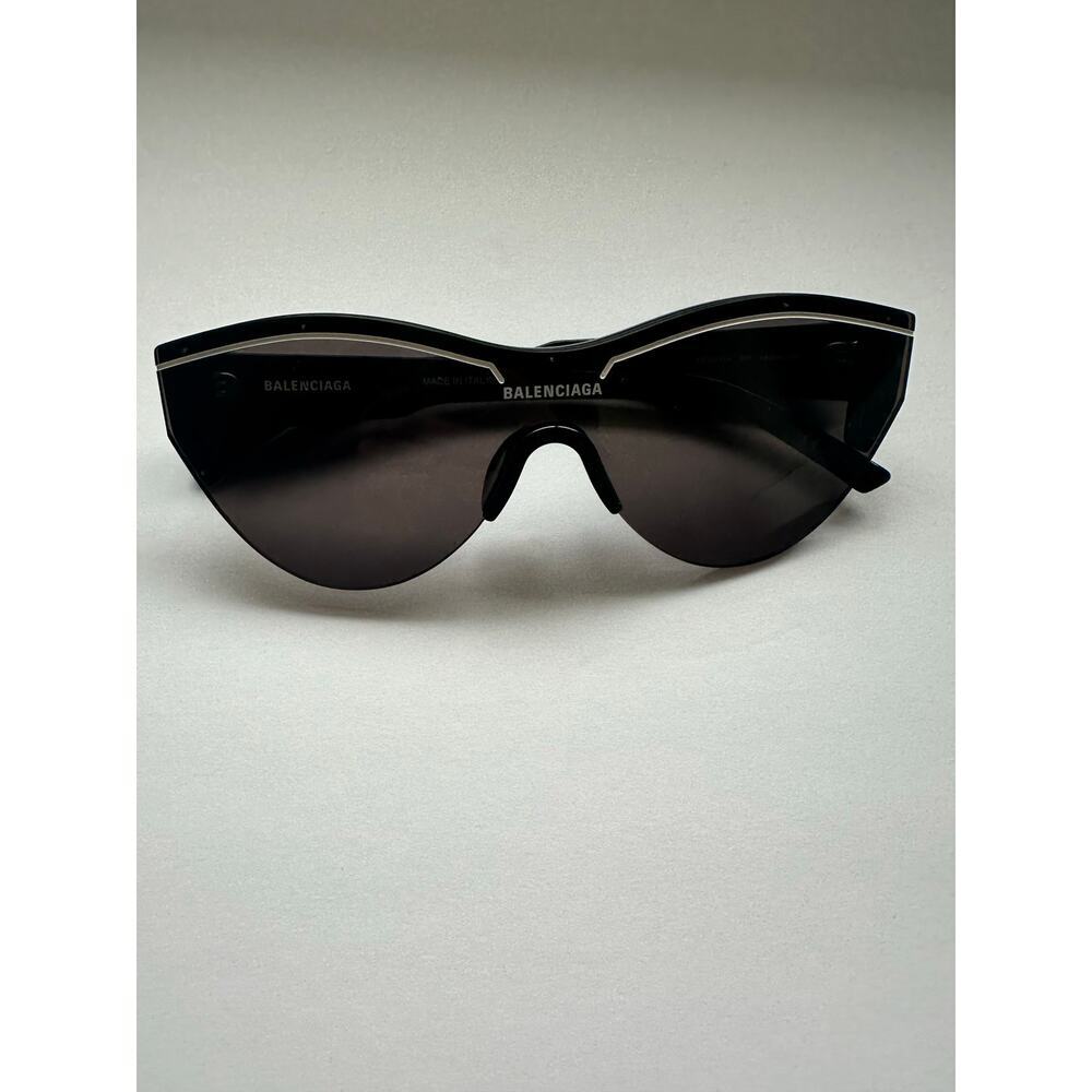 Balenciaga BB0004S Ski Cat-Eye Shield Sunglasses - Picture 6 of 15